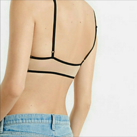 EXPRESS BLACK LACE BRALETTE NWT XS - Picture 5 of 15
